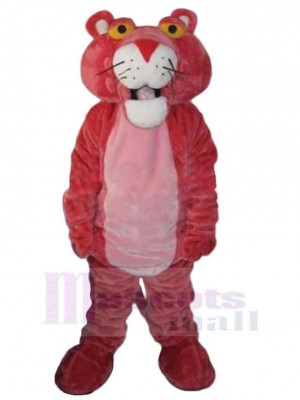 Lovely Pink Panther Mascot Costume Animal