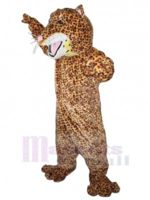 Pleasant Brown Panther Mascot Costume Animal