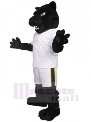 Fierce College Panther Mascot Costume Animal