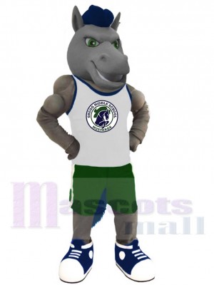 Mustang mascot costume