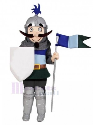 Knight with Lightweight Armor Mascot Costume People
