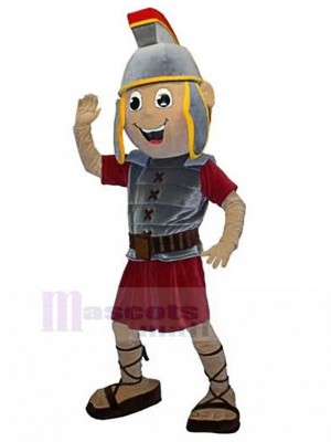 spartan knight mascot costume