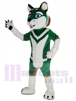 Lovely Green and White Husky Dog Mascot Costume Animal