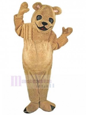 Friendly Brown Bear Fursuit Mascot Costume Animal