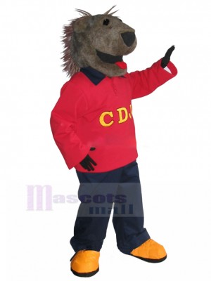 Porcupine mascot costume