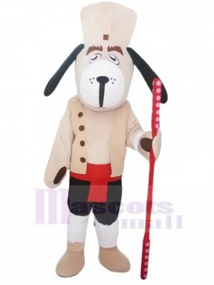 Respectable Elder Dog Mascot Costume Animal