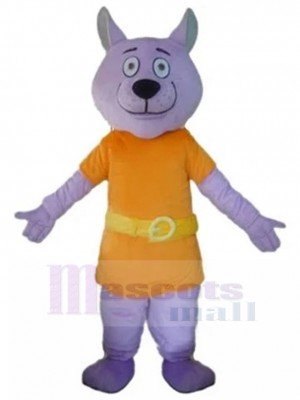 wolf mascot costume