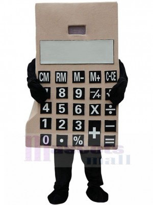 Calculator mascot costume