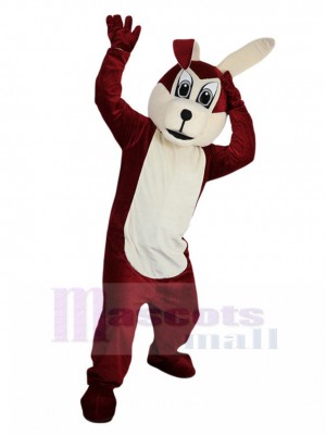 wolf mascot costume