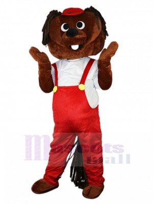 Hamster mascot costume