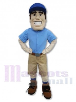 Pilot Pete Mascot Costume People