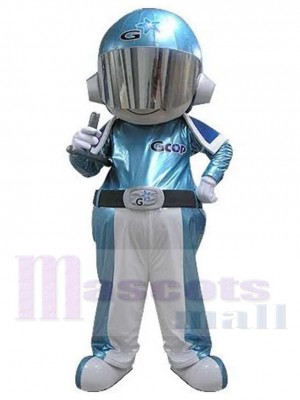 Cute Astronaut Boy Space Mascot Costume People