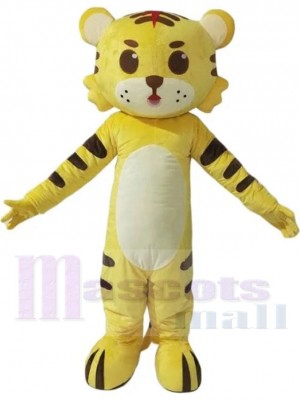 Tiger mascot costume