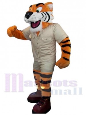Tiger mascot costume