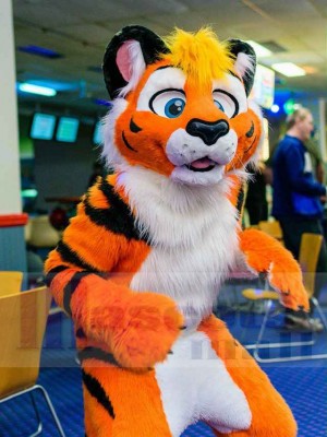 Tiger mascot costume
