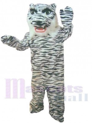 White Bengal Tiger Mascot Costume Animal