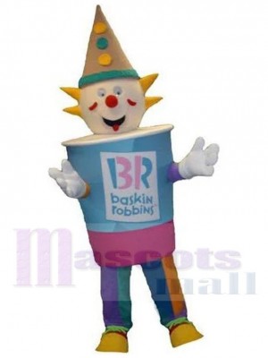 Baskin Robbins Elf Mascot Costume Cartoon