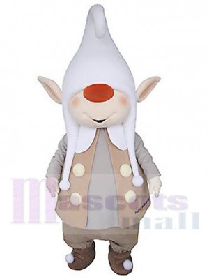 Funny Elf Mascot Costume Cartoon with Pointy Ears