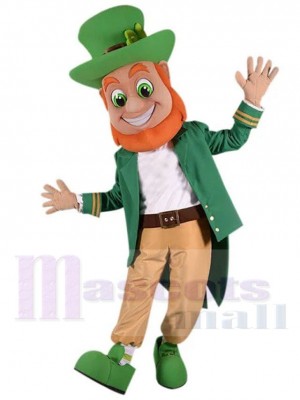 Magician Leprechaun Elf Mascot Costume Cartoon
