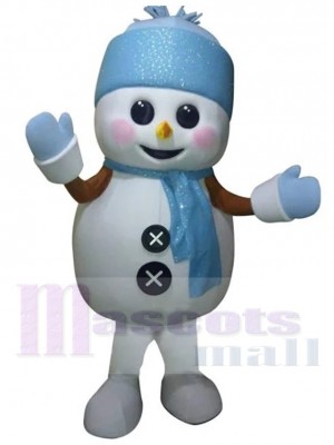 Snowman mascot costume