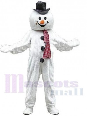 Snowman mascot costume