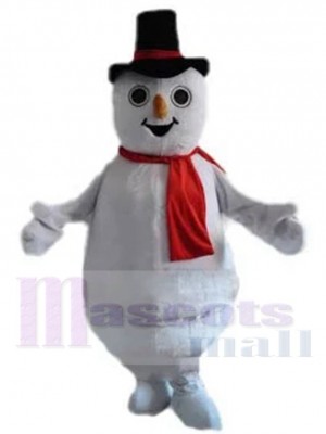 Snowman mascot costume