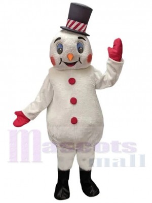 Snowman mascot costume