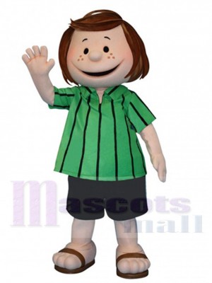 Linus Girl Mascot Costume People