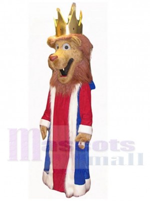 Wise King Lion Mascot Costume Animal