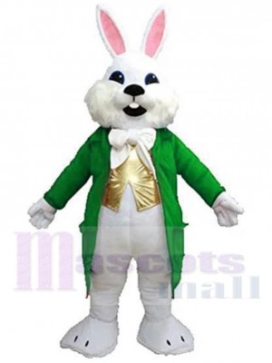 Green Wendell Easter Bunny Mascot Costume Animal