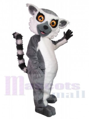 Cute Tennessee Aquarium Lemur Mascot Costume Animal
