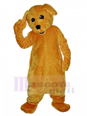 Orange Eddie the Dog Mascot Costume Animal