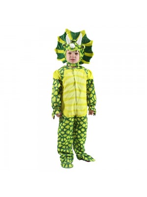 New Triceratops Dinosaur Costume Dinosaur Jumpsuit Halloween Christmas Dress up Gift for Kid