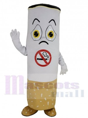 No Smoking Tobacco Free Cigarette Mascot Costume