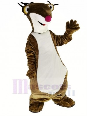 Brown Ground Sloth Sid for Ice Age Mascot Costume Animal