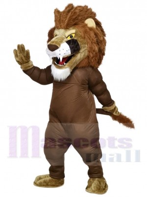 Power Muscle Lion Mascot Costumes Animal 