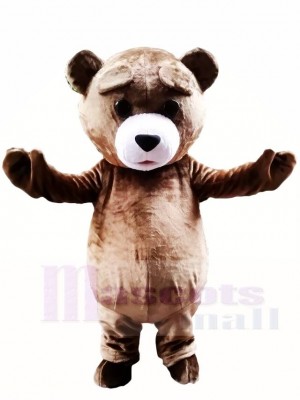 Brown Teddy Bear Mascot Costumes Animal