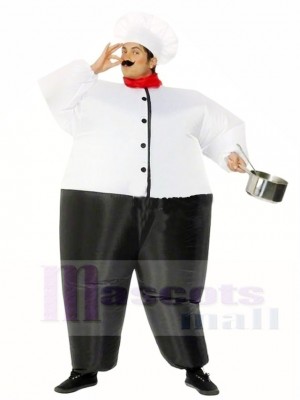 Big Chef Cook Inflatable Costumes Restaurant Promotion Suits for Adult 
