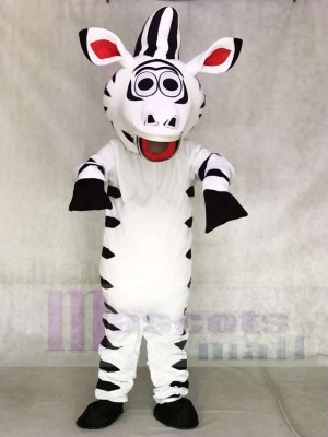 Cute Zebra Horse Mascot Costumes Animal