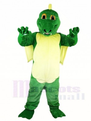 Green Dinosaur Magic Dragon Mascot Costumes Animal