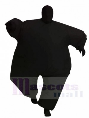 Black Full Body Suit Inflatable Halloween Christmas Costumes for Adults