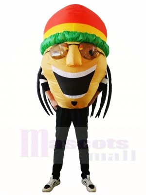 Jamaican Inflatable Halloween Xmas Blow Up Costumes for Adults