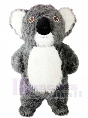 Grey Koala Bear Mascot Costumes Animal 