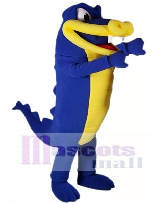 Royal Blue Alligator Mascot Costume Crocodile Mascot Costumes