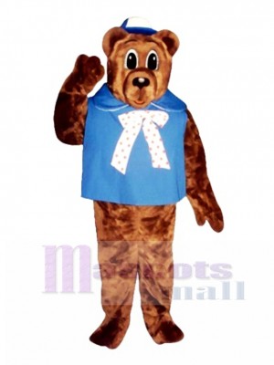 Baby Bear with Shirt & Hat Christmas Mascot Costume Animal 