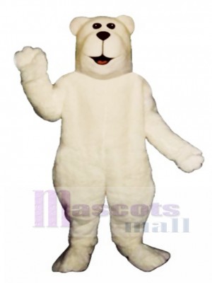 Arctic Bear Christmas Mascot Costume Animal 