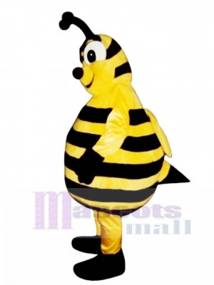 Fat Bee Mascot Costume Insect