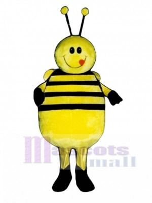 Fat Bee Mascot Costume Insect