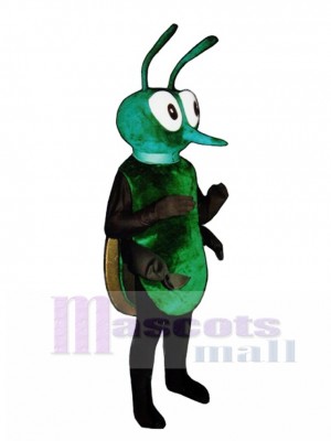 Greenie Hornet Bee Mascot Costume Insect