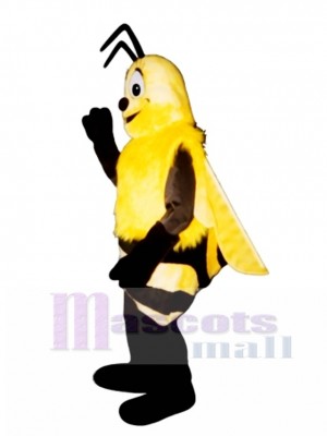 Fuzzy Bee Mascot Costume Insect
